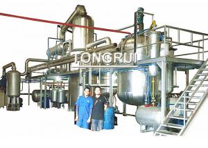 China Waste Engine Motor Oil Distillation Refinery to SN300 SN500 Oil Recycling Equipment on sale