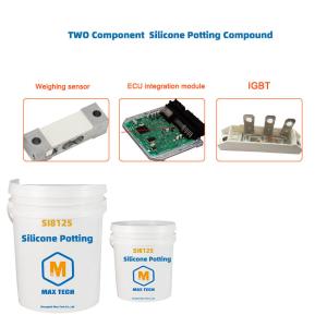 Quality Two-component clear silicone potting compound for electronic component for sale