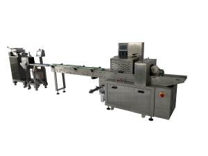 Quality Full Automatic Energy Bar Flow Wrapper With Feeding for sale