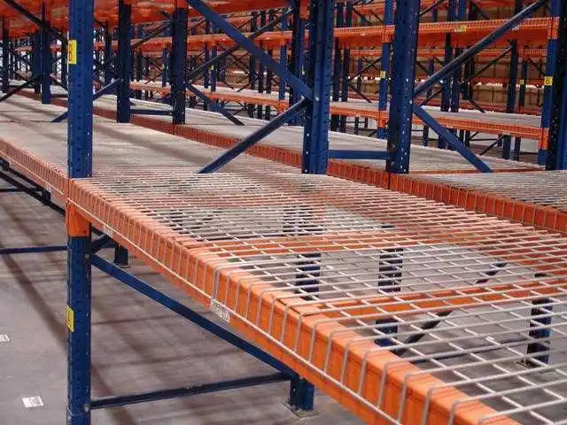 5100lbs Weight Capacity Corrosion Protection Easy Assembling Teardrop Pallet Shelves