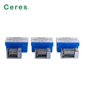 Backward 7 Digits Leibinger Numbering Machine Parts Last Two Digits Sinkable