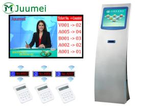 Quality No Noise Queue Ticket System Machine Manual With IR Touch Screen for sale