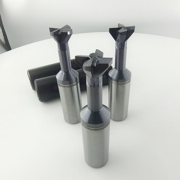 High Precision GU25UF Carbide swallowtail Cutter PVD Coating For Plastic Moulds