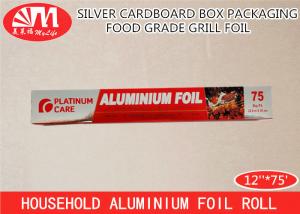 China Recyclable Extra Heavy Duty Aluminum Foil Baking Paper 12 Micron Thickness on sale