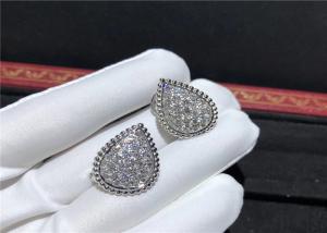China  Serpent Boheme L Motif Ear Clips Set Full Diamond Paved on sale