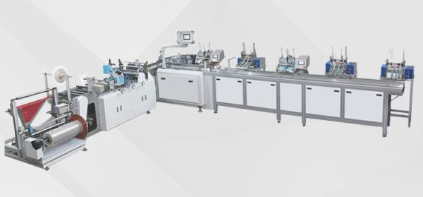Buy 60bag/Min Automatic Bagging Machine For Envelope Instruction Card at wholesale prices