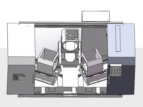 Buy Multi Hole Multi Spindle Tapping Machine Swing Angle Three Sided at wholesale prices