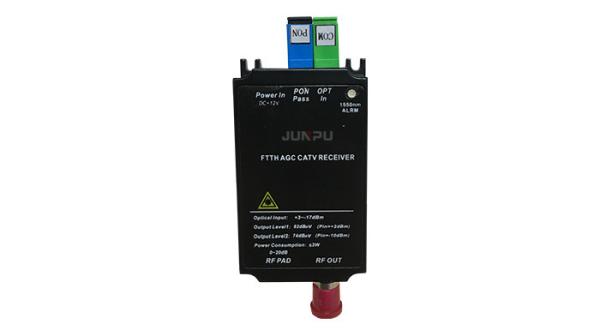 Buy FTTH  catv optical receiver, optical connector input 1100~1650nm at wholesale prices