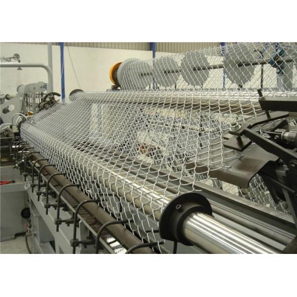 2mm 2.5mm Galvanized Chain Link Fence With Diamond Hole 70mm * 70mm