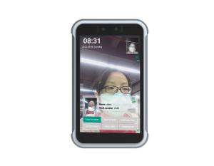 Quality 8 inch Face Recognition Time Attendance System , 0.3m-2m Door Lock Access Control System for sale