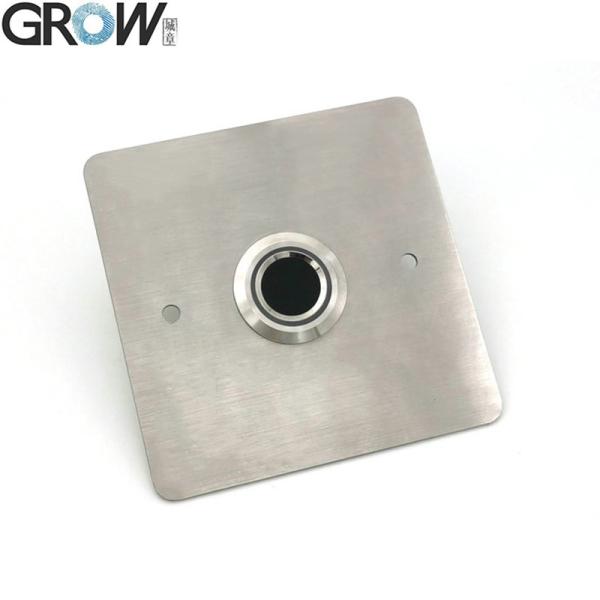 GROW R503-Iron Plate-M25 Stainless Steel Installation Plate For R503/R503-5V/R503Pro/R503S Fingerprint Sensor Module Scanner