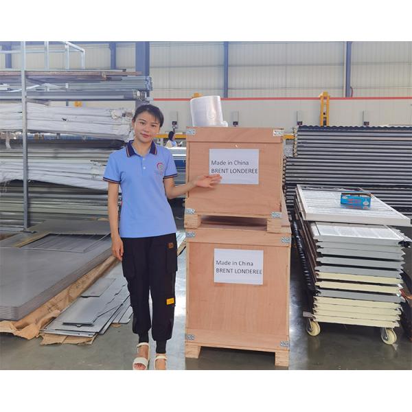 Modern Steel Thermal Insulation Door Panel Sectional Garage Doors Walnut Factory Direct Supply Cheap Price Automatic Hotels