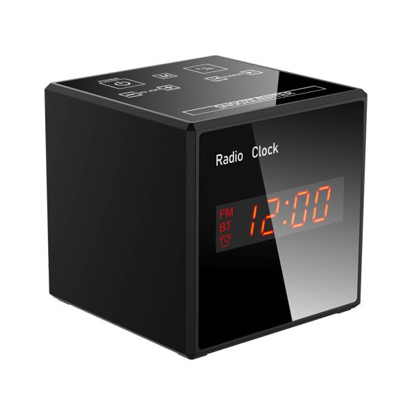 Buy Home Security AC110V 140° Lenses Alarm Clock Spy Camera Wifi Cube at wholesale prices