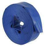 China 1mm-4mm Thickness High Pressure PVC Layflat Hose for Water Discharge from 3/4 to 16 for sale