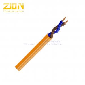 China Unshielded 2 Cores 0.75mm2 FRHF Fire Risistant Cable for Connecting Fire Alarms on sale