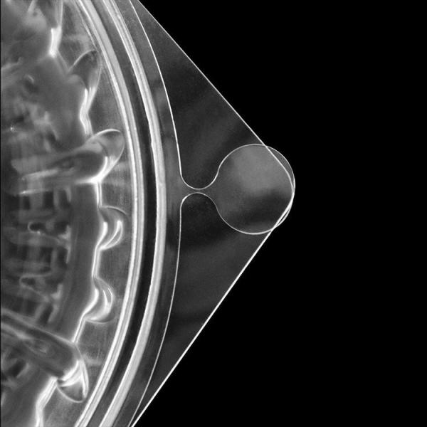 8oz Clear Plastic Fruit Containers PET Transparent 0.7mm Thickness With Dome Lid