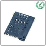 6+2 Pin Sim Card Slot Adapt For Iphone Push Push Type Without Column Connector