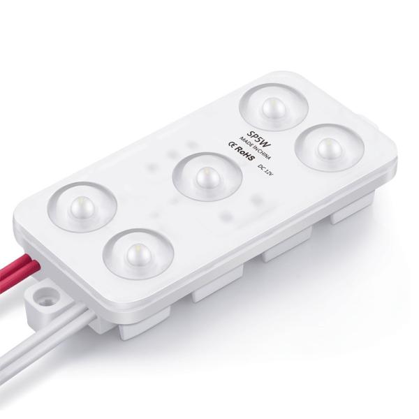 Buy SMD2835 Cool White Injection LED Module IP67 95lm/W LED Sign Lighting Modules at wholesale prices