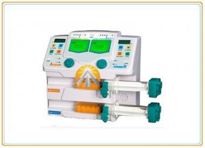 Portable Dual Channel Syringe Pump , One Key Operation Hospital Infusion Pumps
