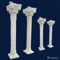 China China marble Stone Carving Sculpture The mixed marble column CL-02 for sale