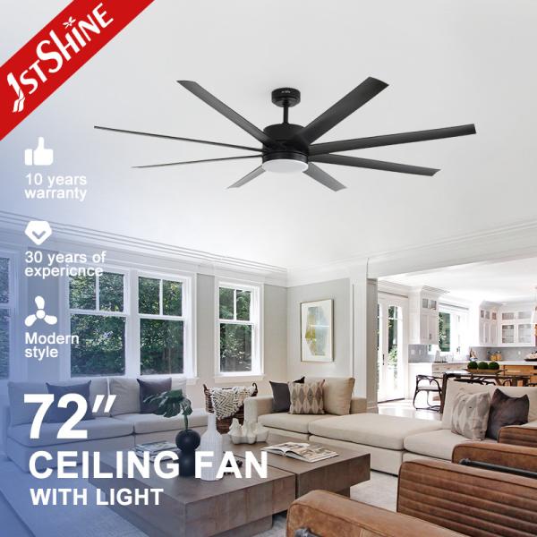 Buy Remote Control Ceiling Fans with Lights and 6 Speed Reversible DC Motor App Control at wholesale prices