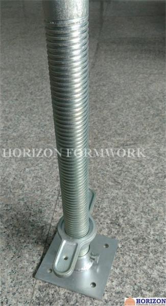 Buy Universal Scaffold Screw Jack With Dismountable Base Plate and U-Head at wholesale prices