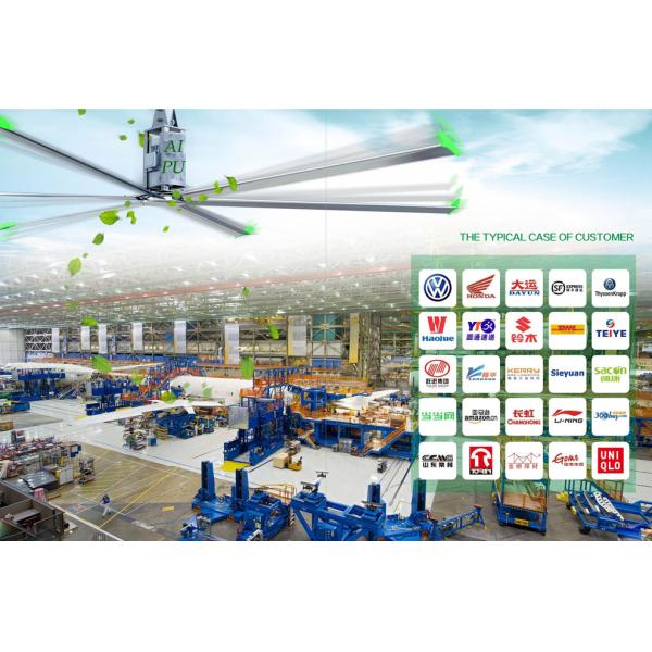 Small Size Workshop Ceiling Fans .5m 8 Ft Diameter With Low Energy Consumption