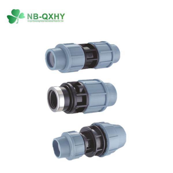 Buy Light Blue Type Pn16 PP Compression Fitting Made of 100% Material with Complete Size at wholesale prices