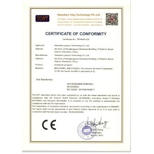 Shenzhen Yanyue Technology Co., Ltd Certifications