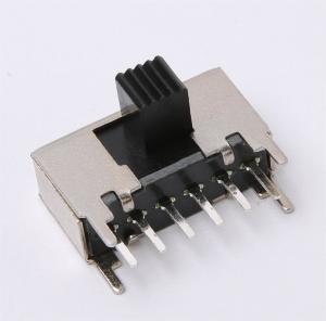Quality Double Pole 2 Position SPDT Slide Switch PCB DIP Soldering Type SK22F06 for sale