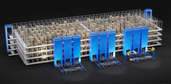 Buy Normal Environment Dense ASRS 4 Way Shuttle For Small Pallet Automatic Racking System at wholesale prices