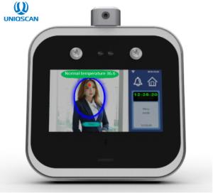 Quality Multi Function Facial Recognition Access Control Attendance Machine Temp Measuring for sale