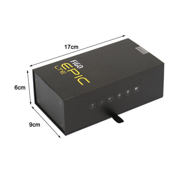 Custom Electronic Packaging Box Magnetic Mobile Phone Packaging Box For Electronic Devices