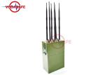 6 Frequency UHF VHF Jammer , Manpack Jammer Signal Blocker Secure Design