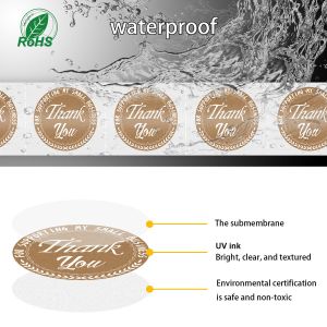 Wholesale Custom Design Logo Printing Pvc Stickers Label