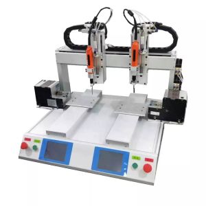 Buy cheap RS-L542 Double working table screwdriver robot with two screw feeders from wholesalers