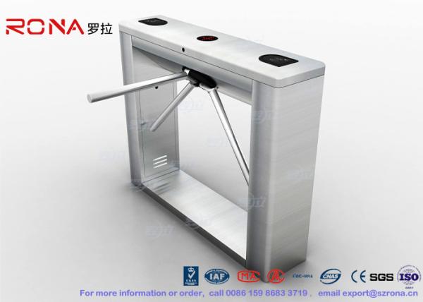 Buy Biometric Recognition Tripod Turnstile Gate Remote Button Control CE Approval at wholesale prices