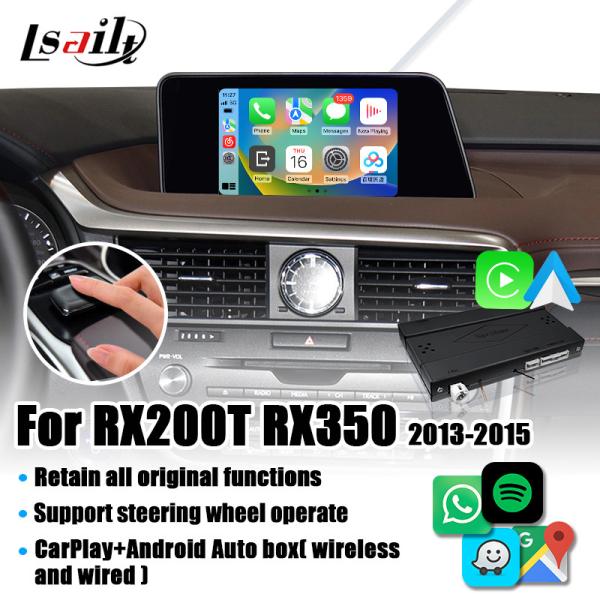 Buy Lsailt CarPlay Interface for Lexus RX RX200T RX350 with Android Auto, Mirror Link,Google Map at wholesale prices