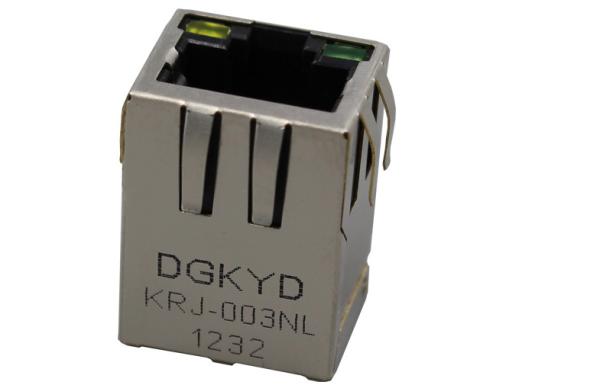 Buy Customized Shielded 10/100base Single Port RJ45 Jack With Lan Transformer at wholesale prices