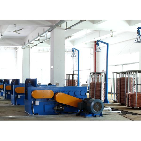 8mm Copper Rod Breakdown Machine Wire Drawing Machinery With Annealer