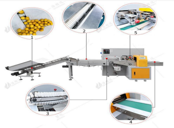 Fruit And Vegetables Multi Packaging Machine 100-230 Bag / Min