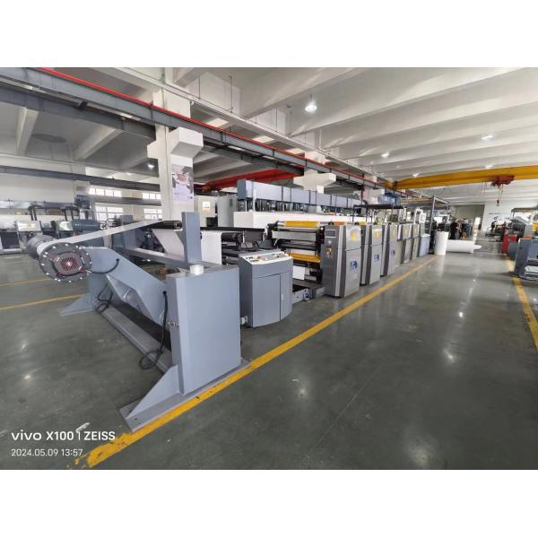 1524mm Diameter Corrugated Paper Printing Machine PLC Control Flexographic Printing Machine