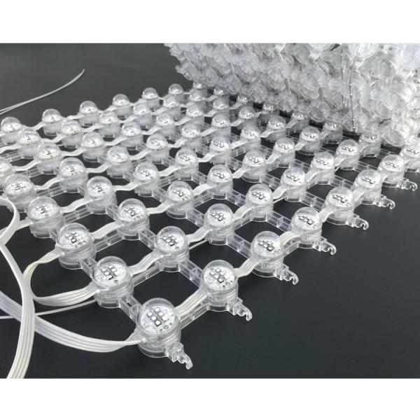 Buy IP65 Flexible LED Glass Screen Pixel Mesh DMX Controller P75 High Brightness at wholesale prices