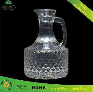 Quality 350ml Embossing Glass bottle for Olive Oil for sale