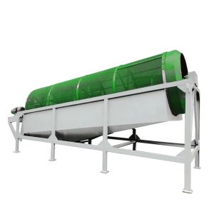 Quality Garden Wedge Wire Small Rotary Trommel Drum Screen In Mining for sale