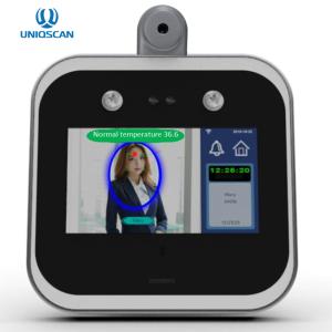 Quality AI Facial Recognition 5&quot; Access Control Temperature Detector for sale