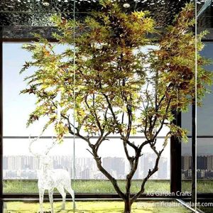China Modern Artificial Maple Tree 2m Height For Commercial Buildings on sale