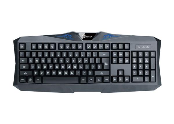 Buy K300 Wired 3 Color Backlit Ergonomic Keyboard 104 Keys Customized Layout at wholesale prices