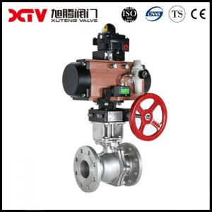 Quality US Currency GOST/DIN/ANSI Flange Carbon/Stainless Steel Pneumatic/Electric Ball Valve for sale