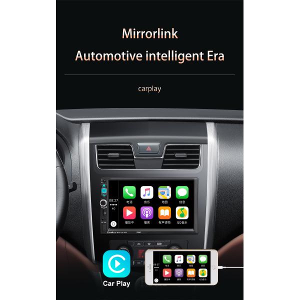 Universal 7 inch 2 Din Android Car Radio GPS Navigation Mirror Link BT FM Car Stereo Auto Electronics Car DVD Player